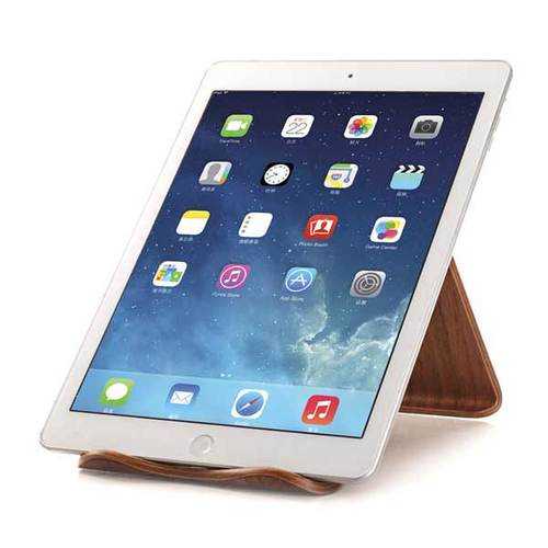 Samdi Universal Wooden Tablet Holder Stand for Tablet Cell Phone