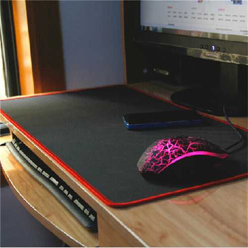 Large 60x30cm Rubber Gaming Stitched Edges Mouse Pad Mat Destop Cover