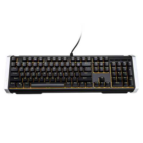 James Donkey 612 Mechanical Gaming Backlit 104 keys Keyboard Black Blue Kailh Switches