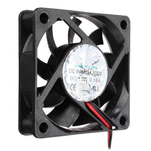 60mm x 60mm x 15mm 12V 4 Pin Internal Computer CPU Cooling Fan Desktop Cooler Fan