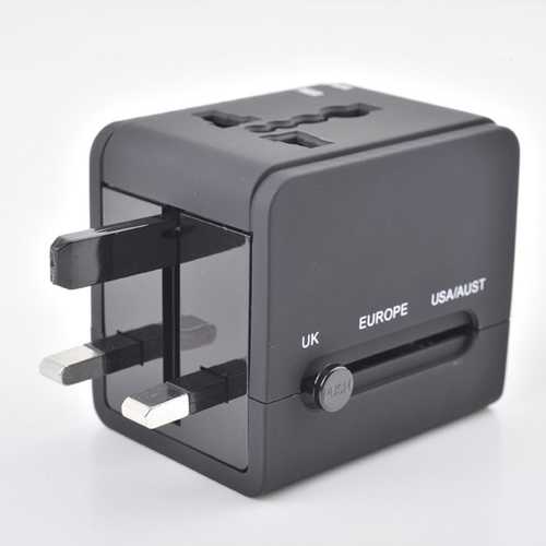 WTA-506U Multifunction Universal Worldwide Travel Charger Converter Adapter Plug