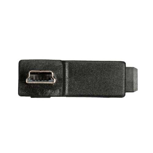 Mini USB 5Pin Male to Female Extension Adapter 90 Degree Right/Left Angled