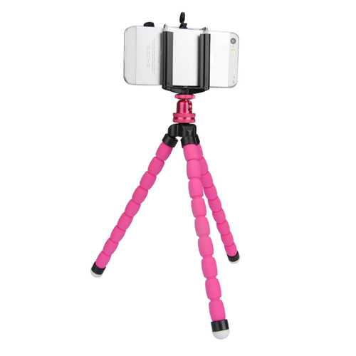 Octopus Flexible 3.5-5.5inch Holder 270mm Tripod Bracket Selfie Stand Monopod For Cell Phone Camera