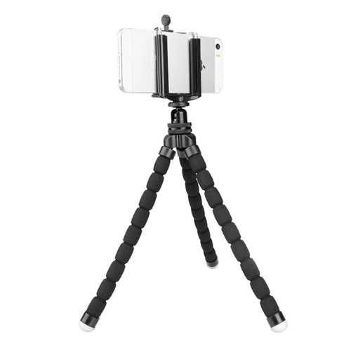 Octopus Flexible 3.5-5.5inch Holder 270mm Tripod Bracket Selfie Stand Monopod For Cell Phone Camera