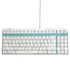 Rapoo V500 White Mechanical Gaming Keyboard 87 Keys Black Blue Brown Switches