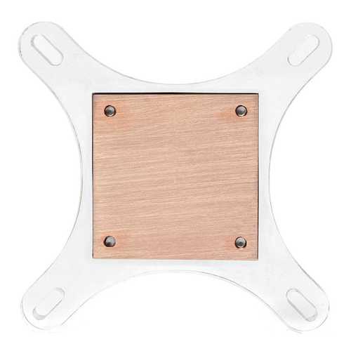 Water Cooling Block 50mm Copper Base Cool Inner Channel For AMD INTEL CPU