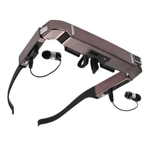 VISION-800 3D Glasses Video Goggles Android 4.4 MTK6582 1G/2G 5MP AC WIFI BT4.0 2060P MIC