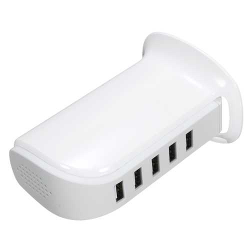 5 Port USB Adapter 30W 6A Travel Wall Rapid Charger Station Hub Phone Tablet