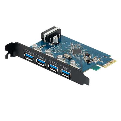 ORICO PVU3-4P 4 Ports USB 3.0 PCI-E Express Card PCI-E Expansion Card