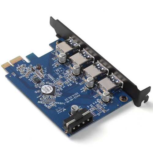 ORICO PVU3-4P 4 Ports USB 3.0 PCI-E Express Card PCI-E Expansion Card