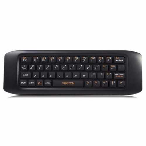 Viboton KB-91 2.4GHz Air Mouse Wireless Keyboard Remote Control Built in Li-ion Battery with USB Receiver