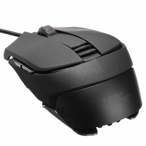 James Donkey 125M 5000DPI 6 Buttons USB Wired Optical Gaming Mouse for Laptop PC Gamers