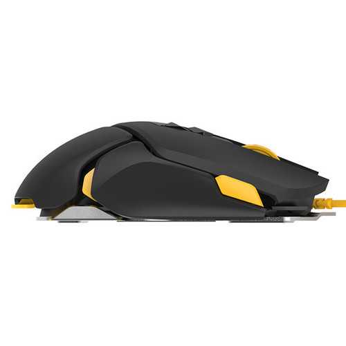 Original James Donkey 325 3000DPI USB Wired Optical Programming Gaming Mouse With LED Breathing Lamp