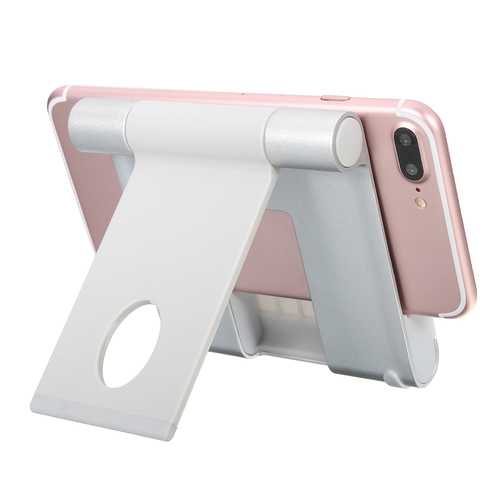 Universal Aluminum Adjustable Desktop Stand Holder Mount for iPhone Samsung Tablet PC