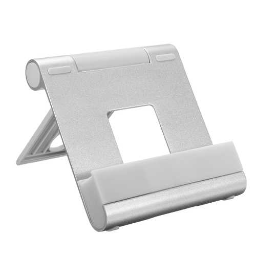 Universal Aluminum Adjustable Desktop Stand Holder Mount for iPhone Samsung Tablet PC