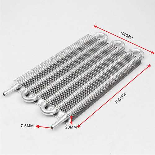 Universal Car Auto Air Conditioning Condenser Set Aluminum Alloy