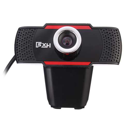 Original HXSJ S30 Foldable 720P HD Webcam Computer Camera with Sound-absorbing Microphone Mic