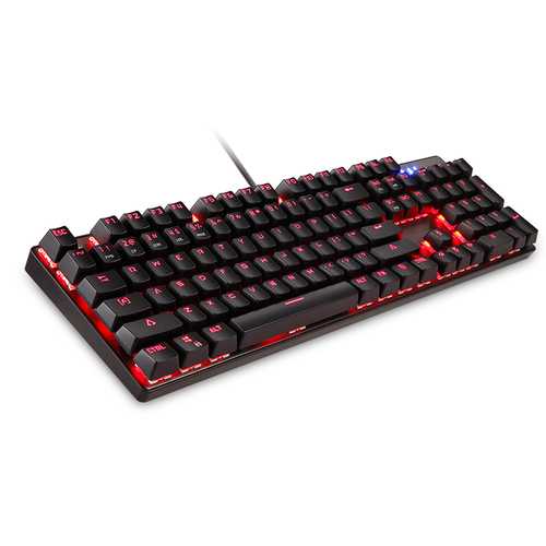 Original Motospeed CK888 NKRO Blue Switch 104Key Mechanical Gaming Keyboard and Mouse Combo