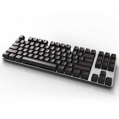 Original Rapoo V500 Alloy Version 87Keys 26 Key Rollover Mechanical Gaming Keyboard