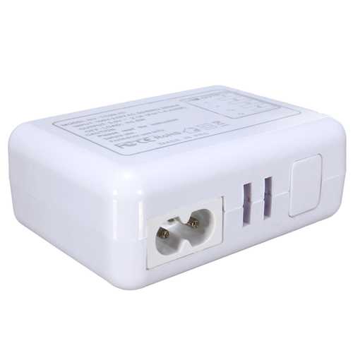 4 Port USB Multifunctional Travel Plug Charger Adapter for Universal International Usage