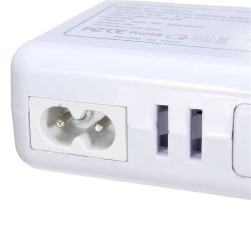 4 Port USB Multifunctional Travel Plug Charger Adapter for Universal International Usage