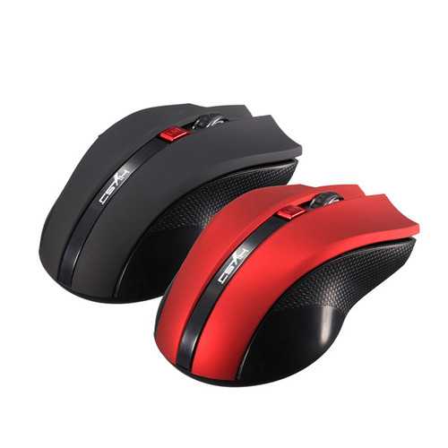 HXSJ X50 Wireless Mouse 2400DPI 6 Buttons ABS 2.4GHz Wireless Optical Gaming Mouse