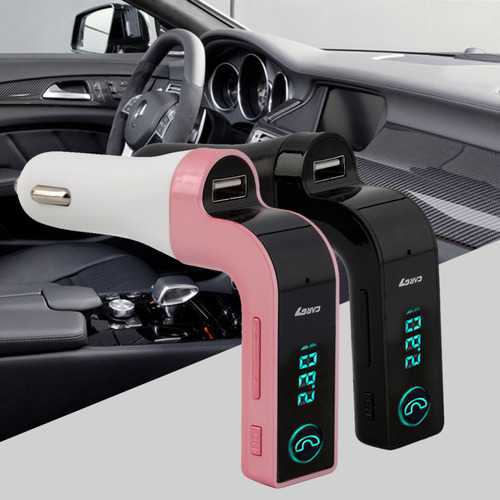 4 in 1 Wireless Hands Free Bluetooth FM Transmitter MP3 Music Player Car Charger