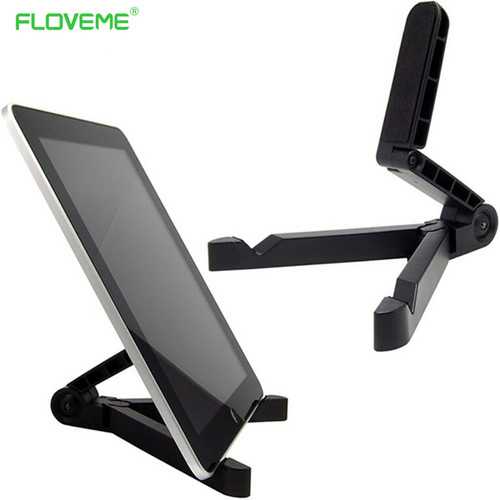 FLOVEME Phone Stand Holder 360 Degree Rotate Foldable Desktop Lazy Holder for Smartphone Tablet