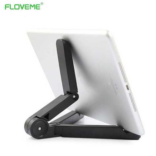 FLOVEME Phone Stand Holder 360 Degree Rotate Foldable Desktop Lazy Holder for Smartphone Tablet