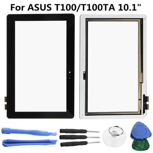 Touch Screen Digitizer Glass Lens For ASUS T100/T100TA 10.1 Inch With Home Key Tools