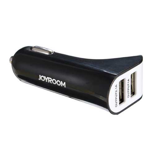 JOYROOM T100 2 IN 1 Car Headset Charger for Tablet Cell Phone