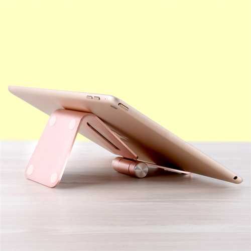 Bakeey™ ALT-4 Aluminum Alloy Adjustable Anti-slip Desktop Stand Charging Holder for iPad Phone Tablet