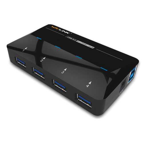 Wavlink WL-UH3042P1 High Speed 4-Port USB3.0 Hub with One Quick Charging Port