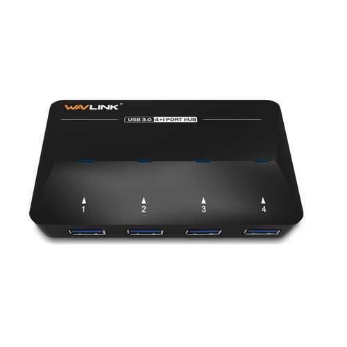 Wavlink WL-UH3042P1 High Speed 4-Port USB3.0 Hub with One Quick Charging Port