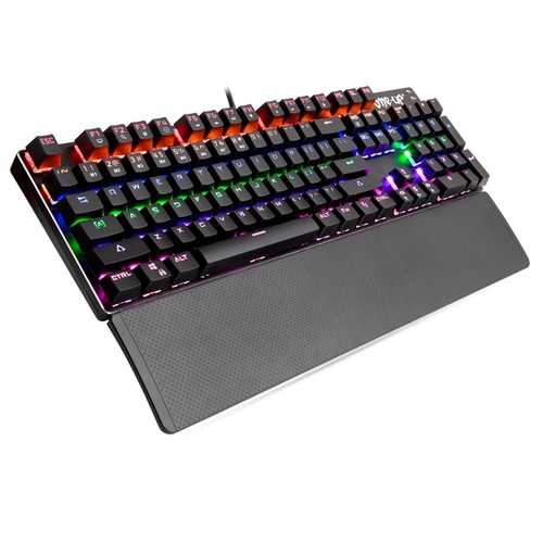 One-Up K8s 104 Keys Blue Switch Colorful Backlight Mechanical Gaming Keyboard