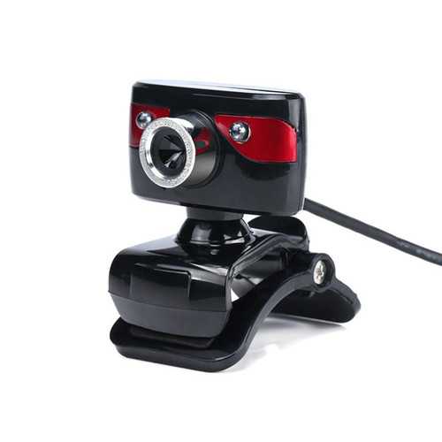 A886 360º Rotating 12.0M Pixels HD 2 LED lights Webcams for PC Laptop