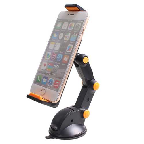 Universal 360°Car Holder Wind Shield Mount Bracket For Cell Phone Pad GPS Tablet Stand