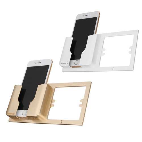 Multifunctional Wall Socket Mobile Phone Stand Wall Charging Holder Bracket for Phone under 6 inches