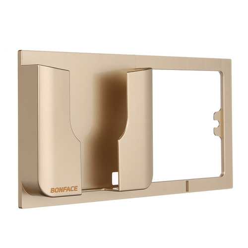 Multifunctional Wall Socket Mobile Phone Stand Wall Charging Holder Bracket for Phone under 6 inches