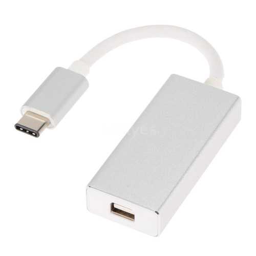 USB-C USB3.1 Type-C To Mini Display Port DP MDP Adapter Cable For Macbook 12''