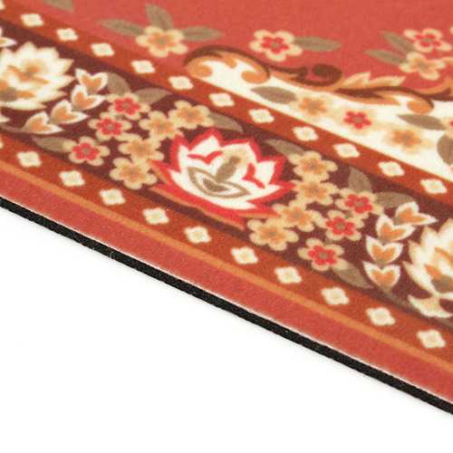 11''x7'' Persian Style Mini Woven Rug Mouse Pad Carpet Mouse Mat With Fringe