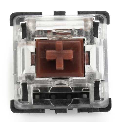 10Pcs 5 Pin Brown Switch Mechanical Keyboard Switch for Gateron RGB Series