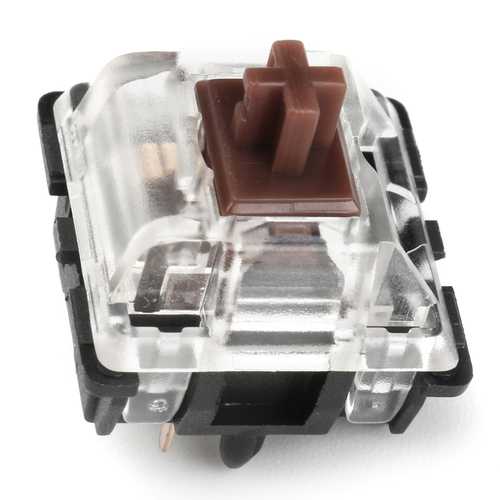 10Pcs 5 Pin Brown Switch Mechanical Keyboard Switch for Gateron RGB Series