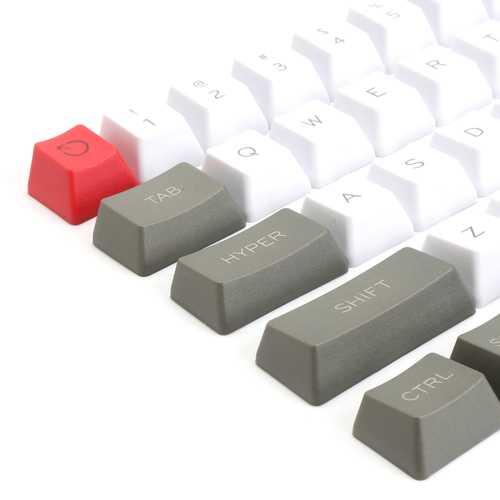 61 Key ANSI Layout OEM Profile PBT Thick Keycaps for 60% Mechanical Keyboard