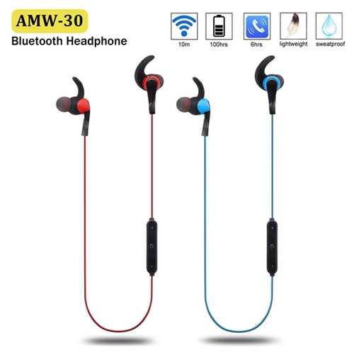 Bluetooth 4.2 Wireless Stereo Earphone Earbuds Sport Headset Headphone For Cell Phone Tablet