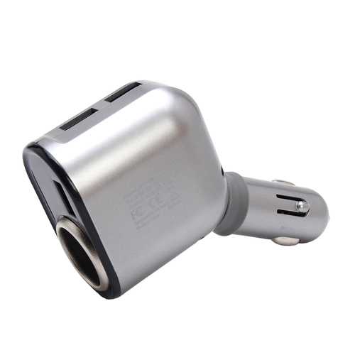 DC 12-24V Car Cigarette Lighter Socket Adapter With 3 USB Port Car Charger