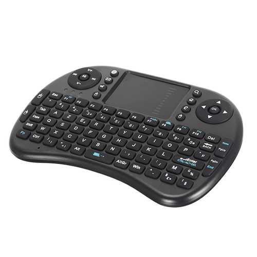 iPazzport Mini 2.4G France Layout Wireless Keyboard Touchpad Mouse For Android TV Tablet