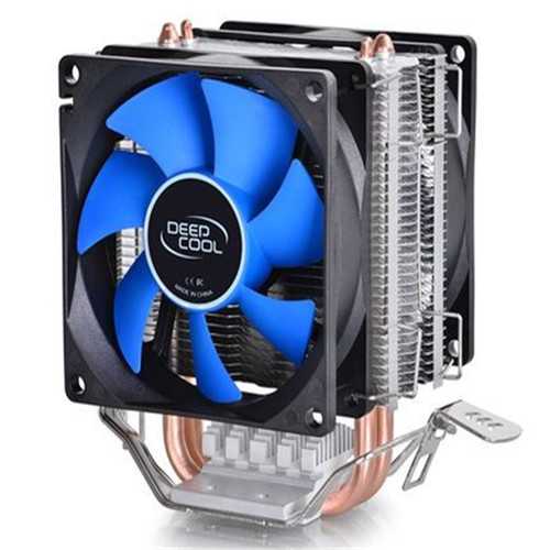 Deepcool 80X80X25mm Double Fan CPU Heat Sink Cooling Fan for LGA1156/775/1150/1155/1151