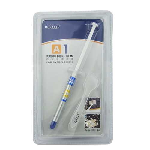 Pccooler A1 2g 20% Silver Included Thermal Grease Paste for PC CPU Heat Sink Graphics Card