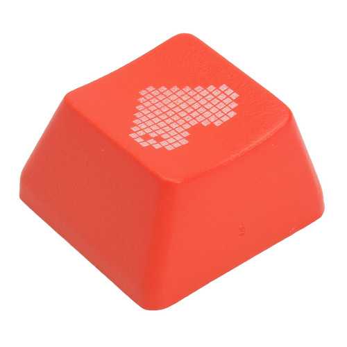 Red Heart R4 Esc ABS Translucent Backlit Keycaps For Mechanical Gaming Keyboard